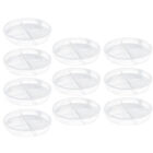 10PCS Plastic Petri Dishes with Lids - Perfect for Cell Culture and More!