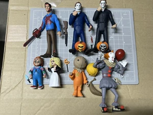 Toony Terror 6" loose NECA Horror Action Figure Lot Myers Ash chucky - Picture 1 of 2