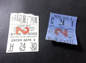 1970's Vintage Milwaukee Wis State Fair Park Championship Car Racing Ticket Stub - Picture 1 of 3