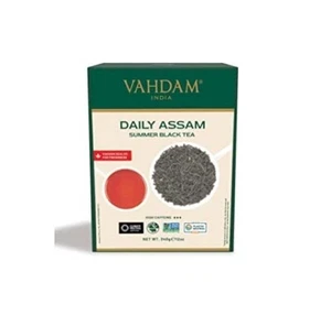 VAHDAM Assam Black Tea Leaves (340g) | High Caffeine, Single Origin Loose Leaf T - Picture 1 of 5