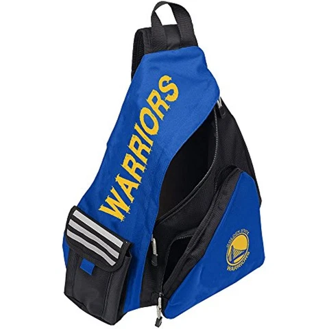 NBA Golden State Warriors "Leadoff" Sling Backpack, 20" x 9" x 15" Cover