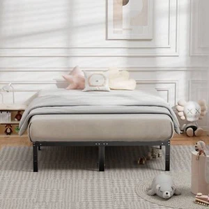 Twin Metal Platform Bed Frame-Super Discounts - Picture 1 of 6