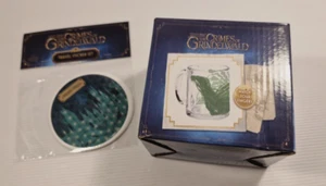 Fantastic Beasts Kelpie Glass Mug – 350ml Loot Crate Exclusive – Wizarding World - Picture 1 of 9