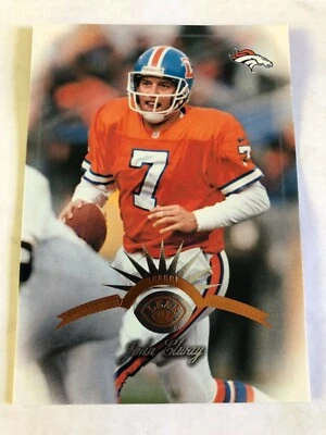 Leaf John Elway #9 Denver Broncos 1997 Foto 1 de 2