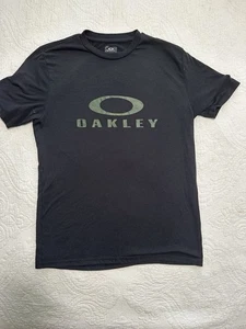 Oakley T Shirt Hydrolix Performance Fit Maglietta Nera Manica Corta Taglia XS - Foto 1 di 8