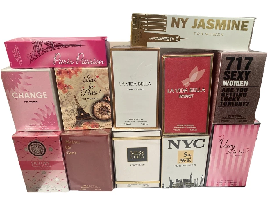 Women's Fragrance  Eau de Parfum Spray, Wholesale Lot of 12 Bottles - Image 1 of 4