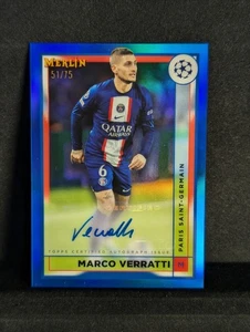 2022/23 Merlin UCC - Marco Verratti PSG Auto /75 #AC-MV - Bild 1 von 2