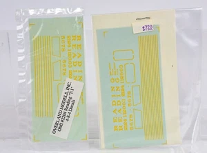 OVERLAND MODELS HO SCALE OMI 2204 READING T-1 4-8-4 DECALS 2-PACK - Picture 1 of 1