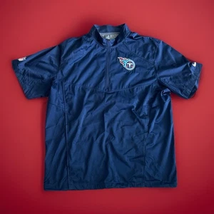 Tennessee Titans Nike Herren Blau On Field Kurzarm Jacke - LARGE - Bild 1 von 6