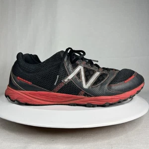 New Balance Sneaker Shoes Men’s 13 Lace Up Low Top 310 Trail Running Black Red - Picture 1 of 9