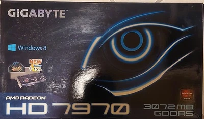GIGABYTE AMD Radeon HD 7970/REV 2.1 - 3072MB - GDDR5/384 bit/PCI-E 3.0 - Photo 1/4