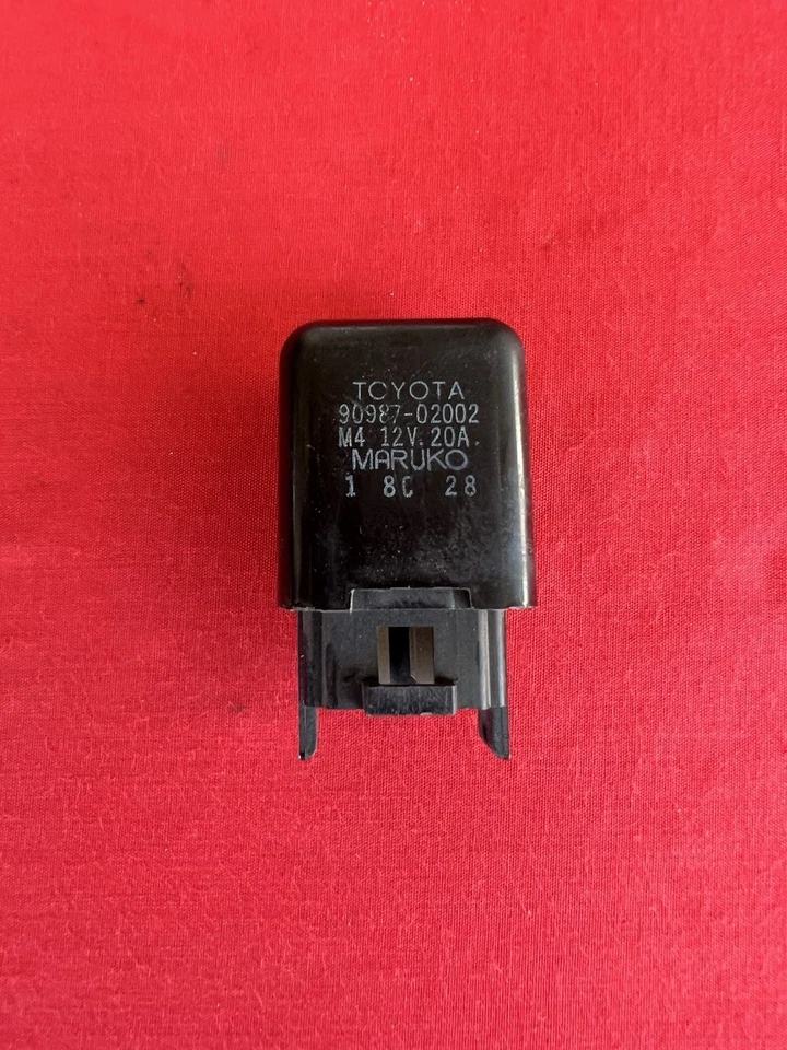 RELÉ ORIGINAL TOYOTA CELICA SUPRA MR2 TERCEL CAMRY COROLLA 90987-02002 Foto 1 de 2