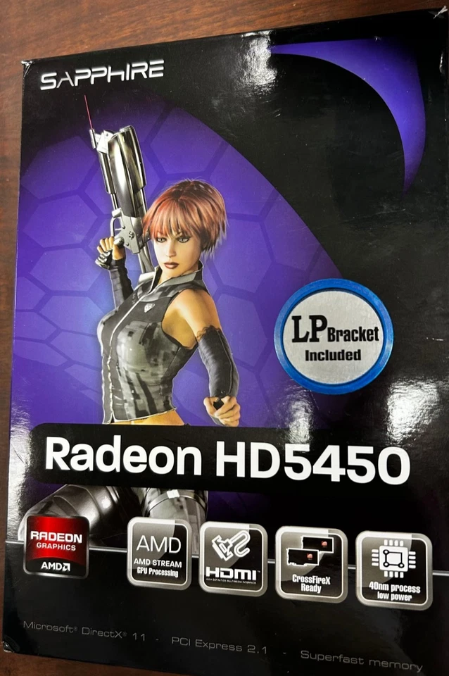 New Open Box Sapphire 1GB Radeon HD5450 - Image 1 of 4