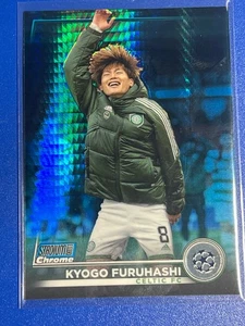 Topps Stadium Club Chrome 22/23 Blue Prism Refractor Celtic Fc Kyogo Furuhashi # - Bild 1 von 3