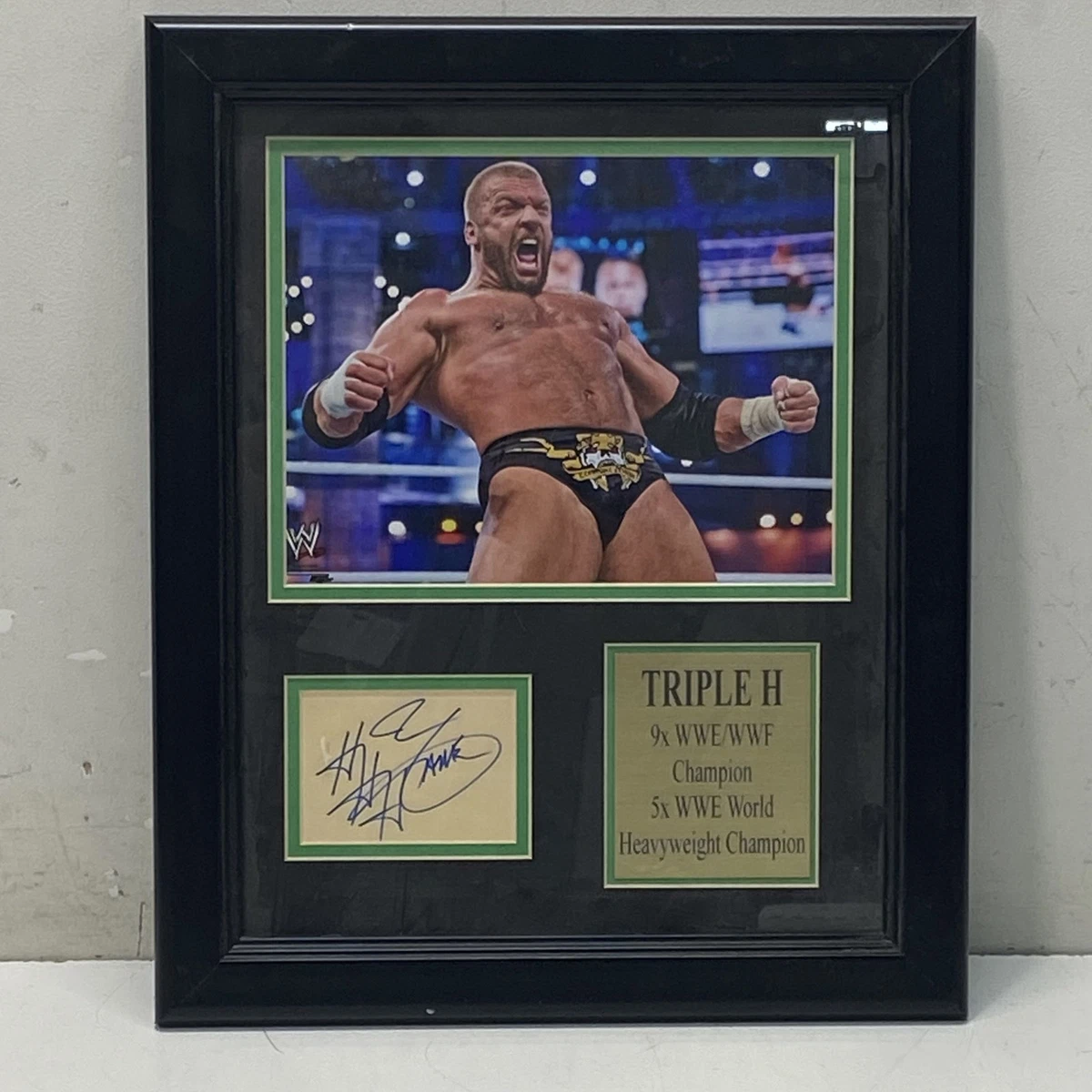 triple h signed products for sale | eBay