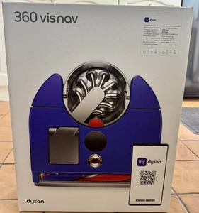 Dyson 360 Vis Nav Robot Vacuum Cleaner/Blue Nickel ( New, Sealed Box) RRP £1199 - Picture 1 of 8