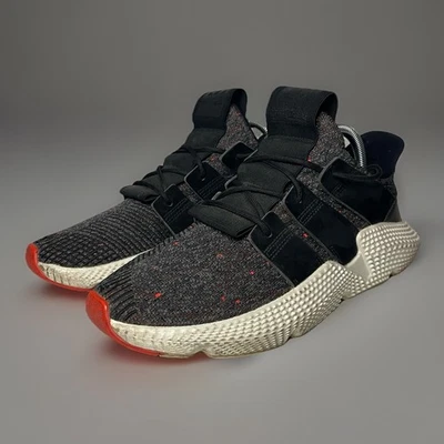 Adidas Prophere Sneakers Shoes Men's Size 10 Core Black/Solar Red CQ3022 - Image 1 of 4