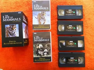 BBC THE LIFE OF MAMMALS the complete series - VHS video tape cassette - Picture 1 of 8