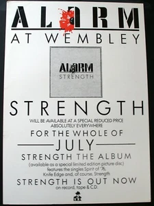 Queen Freddie Mercury Alarm Flyer Original Magic Tour Wembley Promo 1986 - Bild 1 von 12