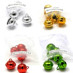 Colgantes de campana de trineo sueltos de 6 piezas con bucle para colgar - Imagen 1 de 5