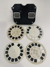 Vtg Sawyer View Master With 4 Reels - Read!
