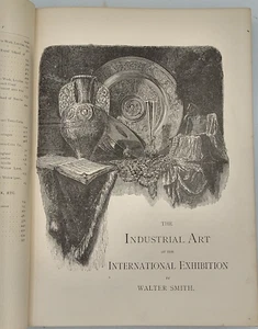 Arte Victoriano de la Exposición 1876, Ejemplos de Gusto Hogar 521 pg Catálogo - Imagen 1 de 18