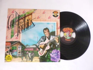 CARL PERKINS ~ ROCKING GUITARMAN ~ CHARLY 1975 NEAR MINT UK ROCKABILLY VINYL LP - Picture 1 of 9