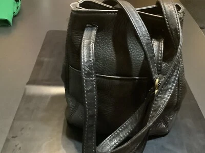 Bolso Cubo Convertible Coach Sonoma Cuero Guijarro Negro. F6B-4923 (10) Foto 1 de 4