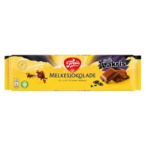 Freia Salt Lakris Melkesjokolade 190 g - Chocolate noruego - Imagen 1 de 1