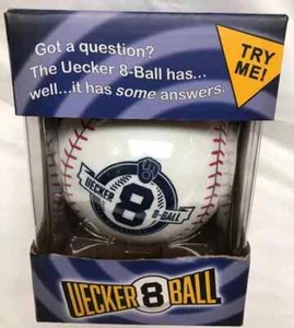Bob Uecker Magic 2017 8 bolas Milwaukee Brewers SGA como nuevo con caja 13/08/17 MrBaseball - Imagen 1 de 1