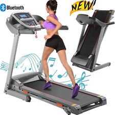 Treadmill 3.25HP Electric Cardio Running Machine Incline Foldable for Home ##