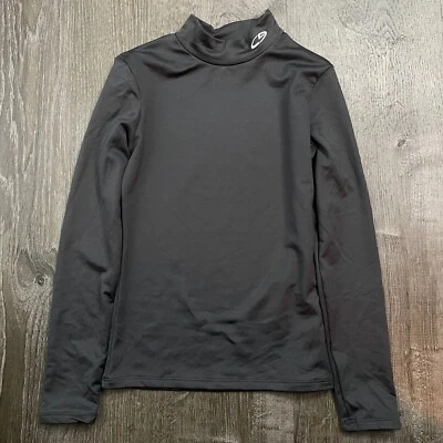 C9 Champion Boys Athletic Top Long Sleeve Dark Gray Dri Fit Mock Neck Size M - Image 1 of 4