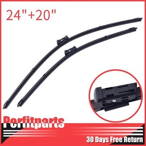 24" 20" Front Windshield Wiper Blades For BMW X5 2012 - 2013 X6 2012 - 2014 - Picture 1 of 8