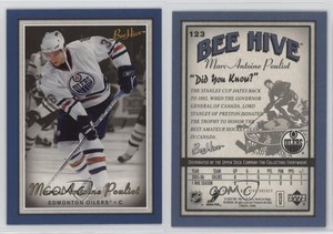 2006-07 Upper Deck Bee Hive Blue Marc Pouliot Marc-Antoine #123 Rookie RC