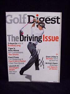 Autographed Bubba Watson 2012 Golf Digest Magazine.