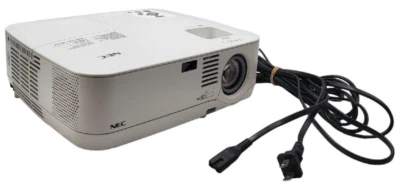 NEC NP510 XGA 3LCD 1024x768 3000 Lumen Projector 510 Lamp Hours TESTED - Image 1 of 4