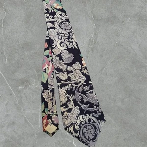 Men's Tie J.A.M. Paisley Floral Print Pastel Color Y2k Rare - Picture 1 of 10