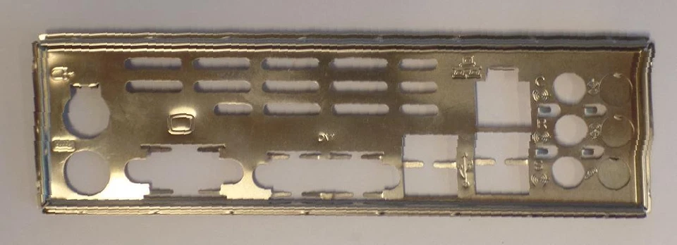 Biostar GF7100P-M7 Blende - Slotblech - IO Shield      #27652 - Bild 1 von 1