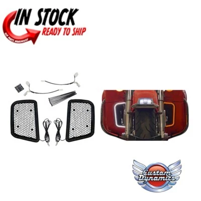 LUZES DE INSERÇÃO DE CARENAGEM INFERIOR LED DINÂMICA PERSONALIZADA 2006-2013 HARLEY TOURING - Imagem 1 de 3