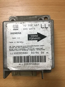 Airbag ECU Vauxhall Calibra A Vectra A 90506467 LL 5WK4112 - Picture 1 of 1