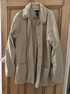 Gant Mens Cream Jacket Mac Size L - Picture 1 of 3