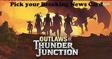 MTG 2024 Outlaws Thunder Junction Breaking News Card - NM English