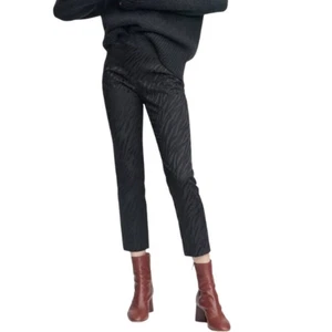 Pantalones Rag & Bone para mujer 0 Simone estampado de cebra jacquard - Imagen 1 de 14