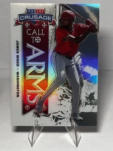2025 Panini Crusade Baseball Call to Arms James Wood - Picture 1 of 10