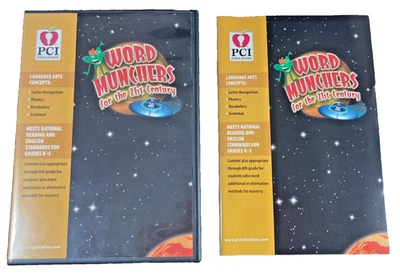 Word Munchers for the 21st Century CD PCI Educational Game PC Windows - Image 1 of 4