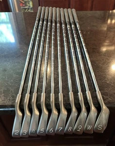Ping Eye 2 Iron Set 2-9, PW, SW Black Dot 10 clubs ZZ Lite Karsten Original RH - Picture 1 of 12