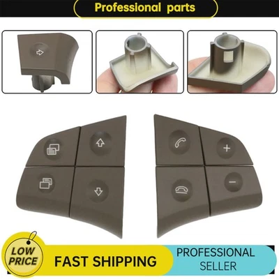 Steering Wheel Control Key Button Brown FOR 07-09 Mercedes-Benz GL320 ML320 R320 - Image 1 of 4