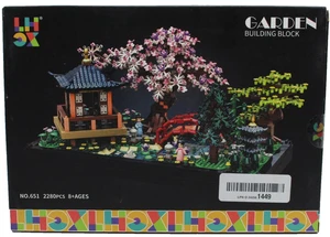 Micro Bausteine Set LHCX Chinesisches Zen Garten Architektur & Kirschblüten - Bild 1 von 8