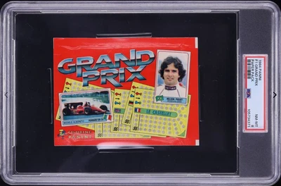 Paquete de papel Panini Formula 1 F1 Grand Prix 1984 Ayrton Senna PSA 8 casi nuevo-como nuevo Foto 1 de 2