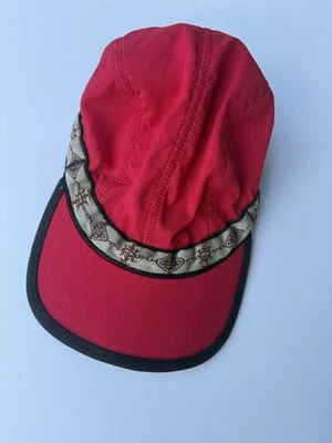 Kavu 4 Panel Red Adjustable Running Hat Size Small Made In USA - Image 1 of 4